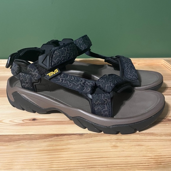 Teva Men's Terra Fi 5 Universal Sandal RAVINE TOTAL ECLIPSE Size US 7 - Picture 3 of 9